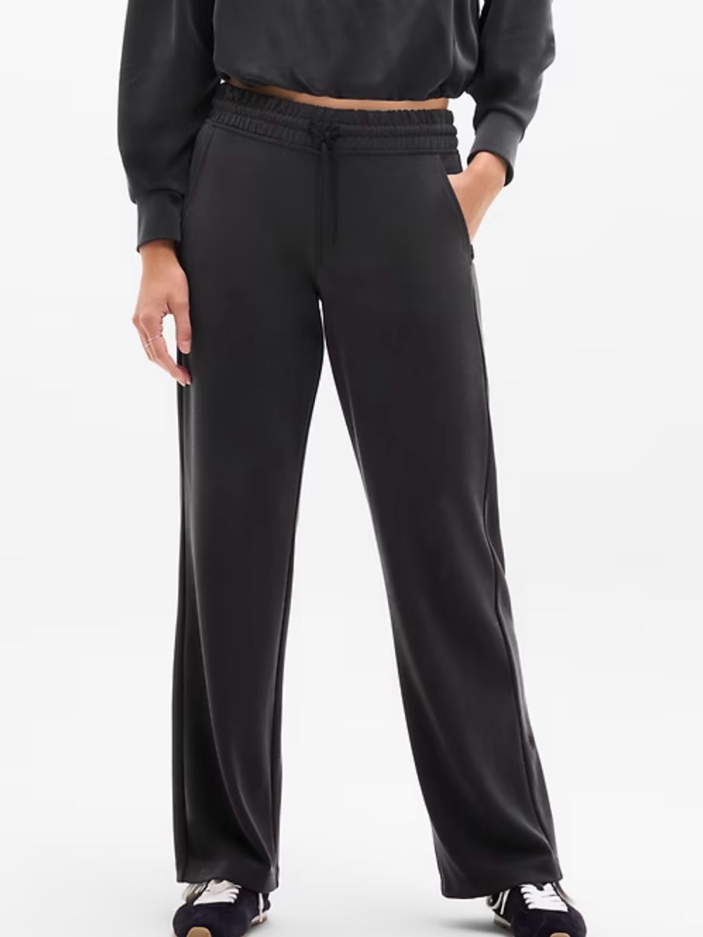 Athleta Seasoft Mid Rise Straight Pant